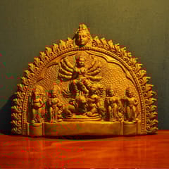 Craftlipi-Goddess Durga Family Little Idol (Combo Pack Puja Kit)