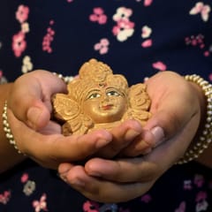 Craftlipi-Gift for Kids : Face of Goddess Durga: set of 6 pcs
