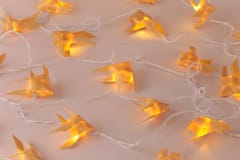 Geru Bamboo Eco-Friendly Handmade Fairy /Festive Decorative Light Fish Design Natural