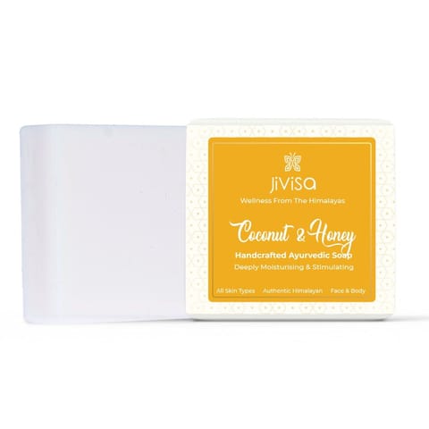 JiViSa-Coconut & Honey Ayurvedic Soap