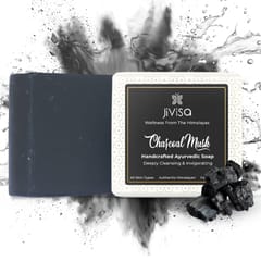 JiViSa-Charcoal Musk Ayurvedic Soap