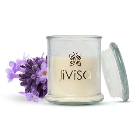 JiViSa-Lavender Soy Wax Candle