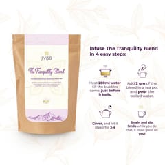JiViSa-The Tranquility Blend - Stress Relief Herbal Tea (Tisane)
