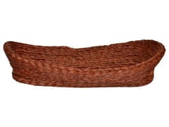 Dharini Sabai Grass Oval Basket Large (Rust)