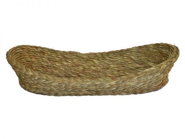 Dharini Sabai Grass Oval Basket Large (Natural)