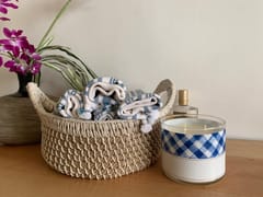 India Craft Art - Jute Storage Basket for Fruits