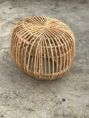 Kirti Jalan Design Studio -  Mooda Cane Stool