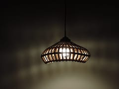 Kirti Jalan Design Studio - Alokik Cane Hanging Lamp (Small)