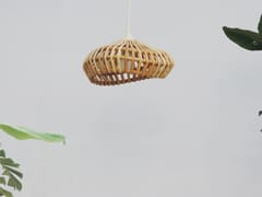 Kirti Jalan Design Studio - Alokik Cane Hanging Lamp (Small)