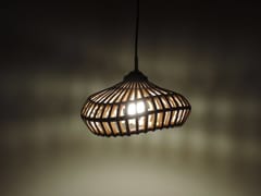 Kirti Jalan Design Studio - Alokik Cane Hanging Lamp (Small)