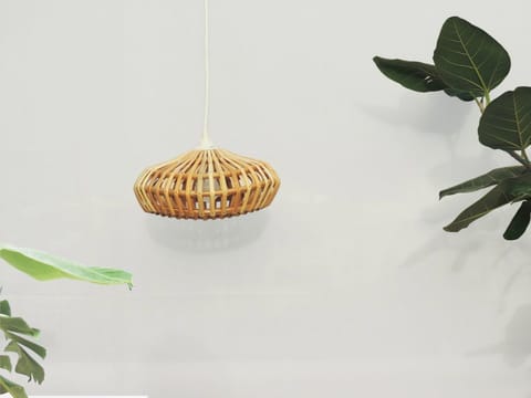 Kirti Jalan Design Studio - Alokik Cane Hanging Lamp (Small)