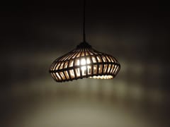 Kirti Jalan Design Studio - Alokik Cane Hanging Lamp (Small)