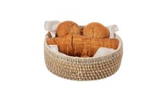 India Craft Art - Natural Jute - Multipurpose  Basket - Organizer Basket MEDIUM