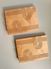 Studio Indigene - A4 Size Sketchbook with Birchwood Cover