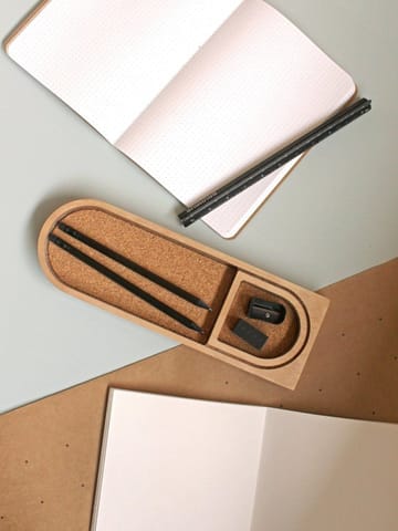 Studio Indigene - Birch Wood - Long Desktop Organizer