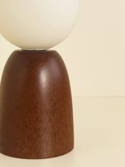 Studio Indigene - Teak Wood Pila Table Lamp