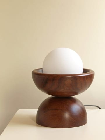 Studio Indigene - Teak Wood Semisos Table Lamp