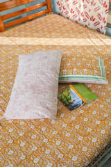 SootiSyahi 'Jungle Tales' Handblock Printed Cotton Bedsheet