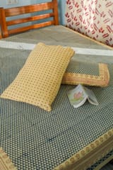 SootiSyahi 'Classic Consorts' Handblock Printed Cotton Bedsheet