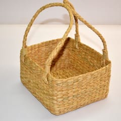 Dharini Kauna Rectangular Gift & Utility Basket Natural
