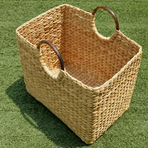 Dharini Kauna Laundry Basket (Natural)