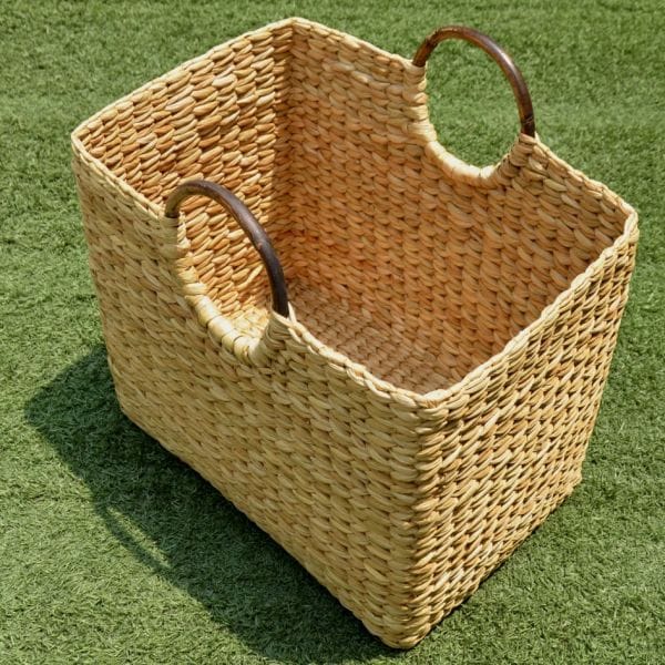 Dharini Kauna Laundry Basket (Natural)