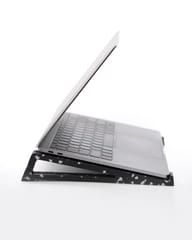 Minus Degre - Recycled Laptopstand I White dot