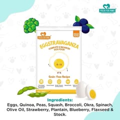 Fresh For Paws - Eggstravaganza Food for Pet Dogs - 100 gram