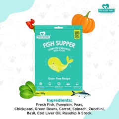 Fresh For Paws - Fish Supper Food for Pet Dogs & Cats  - 300 gram