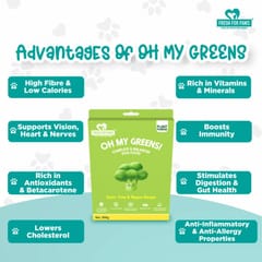 Fresh For Paws - Oh My Greens Food for Pet Dogs - 300 gram