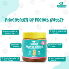 Fresh For Paws - Peanut Butter Treat for Pet Dogs & Cats - 250 gram