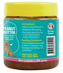 Fresh For Paws - Peanut Butter Treat for Pet Dogs & Cats - 250 gram