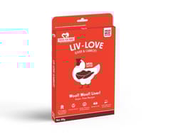 Fresh For Paws - Liv- Love ( Carrot) Meal Topper for Pet Dogs & Cats - 80 gram