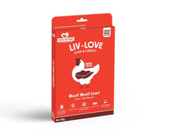 Fresh For Paws - Liv- Love ( Carrot) Meal Topper for Pet Dogs & Cats - 80 gram