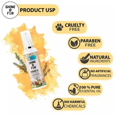Papa Pawsome - Shine O' Fur Massage Oil for Dog, 100 ml