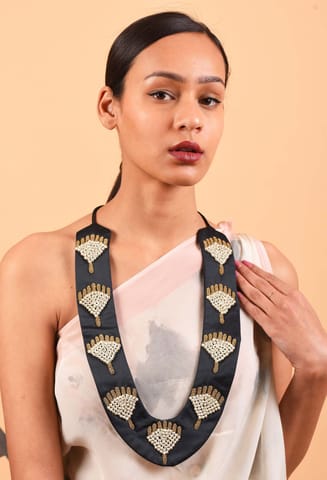 Freeque Courtesy  Embroidered Neckpiece