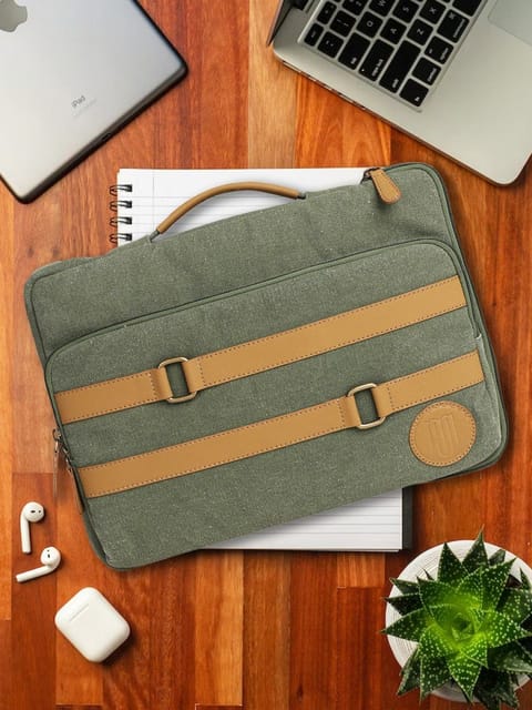 Men Canvas Laptop Bag Large Capacity Multi-pocket Casual 13.3 Inch Laptop  Bag Crossbody Bags Shoulder Bag Brief | Fruugo NO