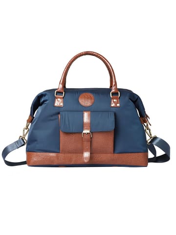 Mona B Unisex Duffel Gym Travel and Sports Bag: Milan Navy