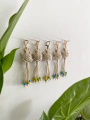 Act of Craft - Macrame Turtle  Key Ring