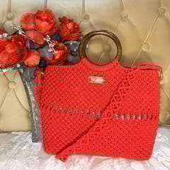 Act of Craft - Macrame Handle Bag (Detachable Belt)