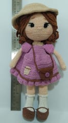 1MII - Hand Crocheted Monica Doll Toy