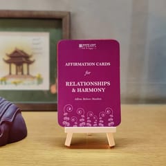 White Light Elements - Affirmation Cards-Relationship & Harmony