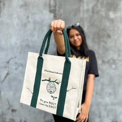 White Light Elements - Mindful Tote Bag-Bee Print