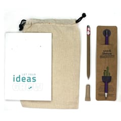 bioQ EcoStarter Bag Plantable Statoinery (1+1)