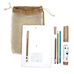 bioQ Enviro Plans Pro Plantable sationery Bag (2+2)