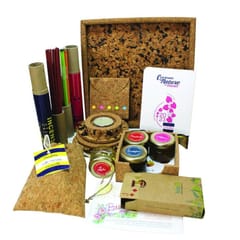 BioQ - Eco Utsav Classic Jute Box Hamper | Sustainable Diwali Gift Hamper