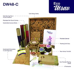 BioQ - Eco Utsav Classic Jute Box Hamper | Sustainable Diwali Gift Hamper