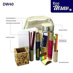 BioQ - Eco Utsav Jute Box Hamper | Sustainable Diwali Gift Hamper