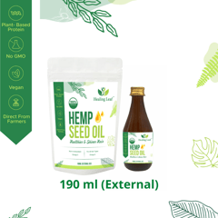 Healing leaf - Hemp Hair Oil - 190ml