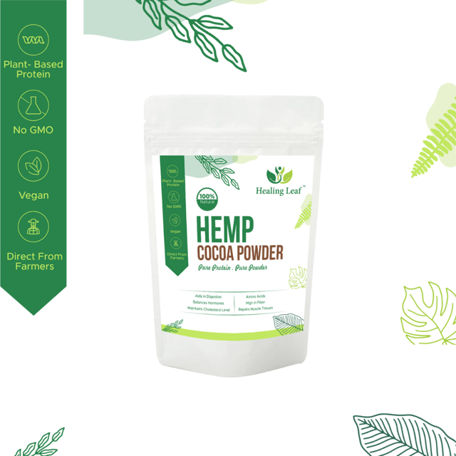 Healing leaf - Hemp Cocoa Powder - 100gm